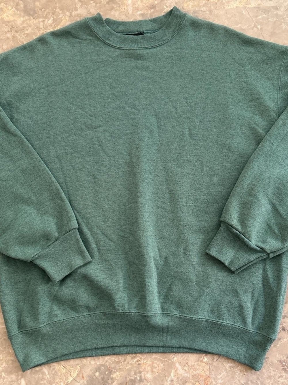 Vintage 90s Signal Sport Blank Green Crewneck Sweatshirt USA Made XL